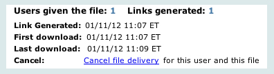 Delivery Tracking and Control