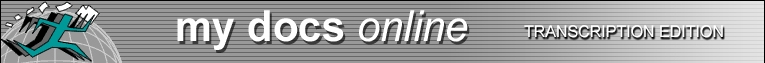 Logo with menu buttons